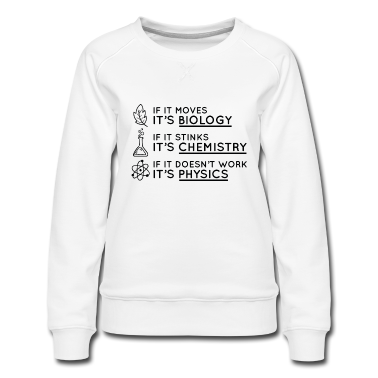 Bio LK Pullover - Wenn es sich bewegt, ist es Biologie