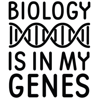 Motiv Biologie liegt mir in den Genen