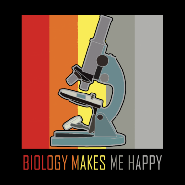 Motiv Biologie macht mich glücklich
