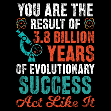 Motiv 3 8 Millarden Evolution Biologe Biologie Bio Spruc