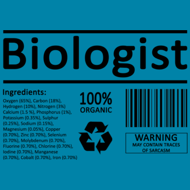 Motiv Biologe Biologie Student Wissenschaft Geschenk