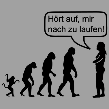 Motiv Evolution Nachlaufen