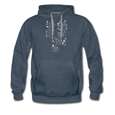 Bio LK Hoodie - Baum des Lebens Biologie Biologe Geschenk
