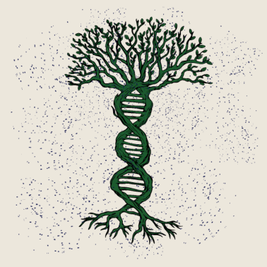 Motiv Baum des Lebens,Genetik DNA Naturschutz Biologie