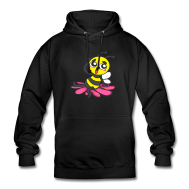 Bio LK Hoodie - Hummel für dicke Witziges Geschenk Biene Tierliebe