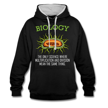 Bio LK Hoodie - Biologie Spruch Multiplikation Division Geschenk