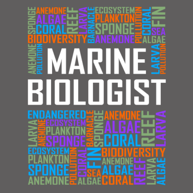 Motiv Meeresbiologen Worte