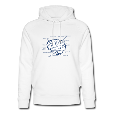 Bio LK Hoodie - Gehirn-Diagramm-anatomisches medizinisches Biologie-Geschenk