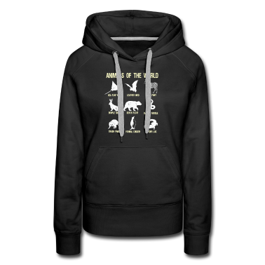 Bio LK Hoodie - Tiere der Welt Lustige Tiernamen Geschenk Humor