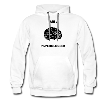 Bio LK Hoodie - Ich bin ein Psychologeek, Gehirn, Psychologie