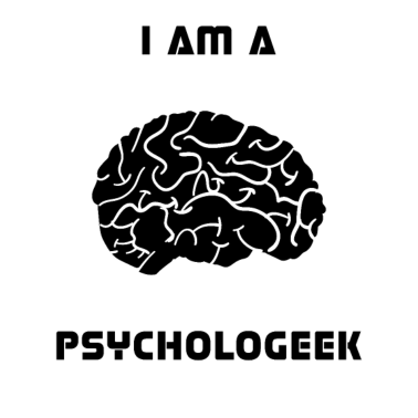 Motiv Ich bin ein Psychologeek, Gehirn, Psychologie