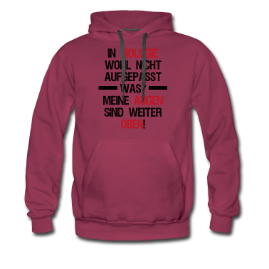 Bio LK Hoodie - In Biologie wohl nicht aufgepasst? Meine Augen...