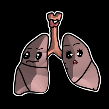 Motiv Lunge Biologie