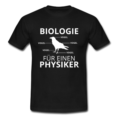 Bio LK T-Shirt - Physiker Vogel Lustig