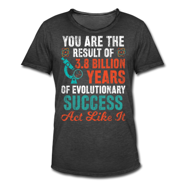 Bio LK T-Shirt - 3 8 Millarden Evolution Biologe Biologie Bio Spruc