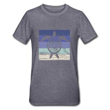 Bio LK T-Shirt - Schildkröte Meeresbiologe Vintage retro