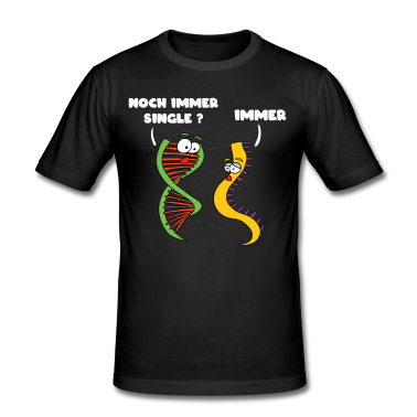 Bio LK T-Shirt - Single Science DNA RNA Partner Beziehungsstatus