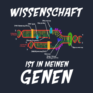 Motiv Lustiger Wissenschaft Biologie Spruch Genetik