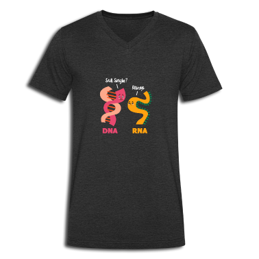 Bio LK T-Shirt - Immer noch Single Immer DNA RNA-Ketten Biologie