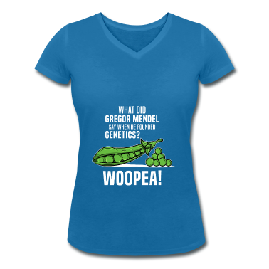 Bio LK T-Shirt - Gregor Mendel genetik botanik Woopea Bio Geschenk