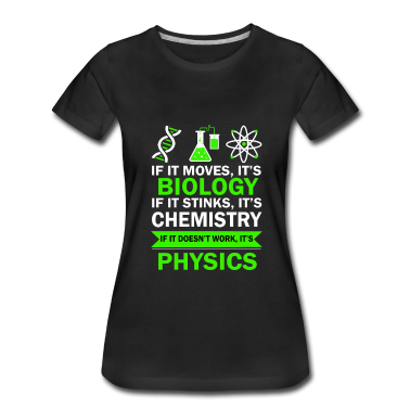 Bio LK T-Shirt - Biologie Chemie Physik Science Nerd