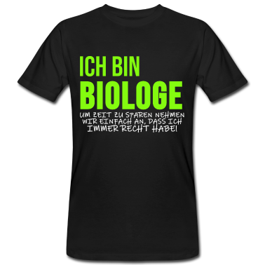 Bio LK T-Shirt - Biologe TShirt Biologie Student Biochemie Geschenk