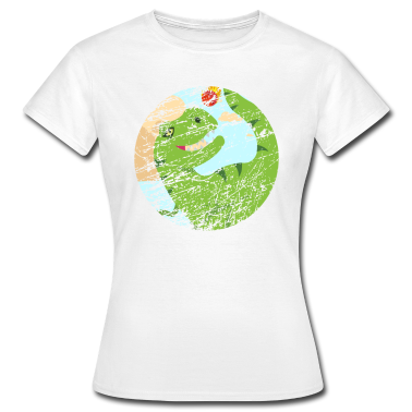 Bio LK T-Shirt - Lustiger Dinosaurier Spruch als Geschenk!
