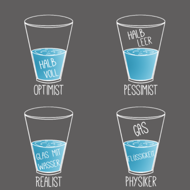 Motiv Wasserglas für Physiker