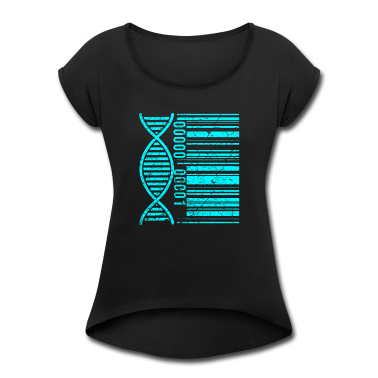 Bio LK T-Shirt - DNA DNS Biologie Wissenschaft Chemie Code Nerd