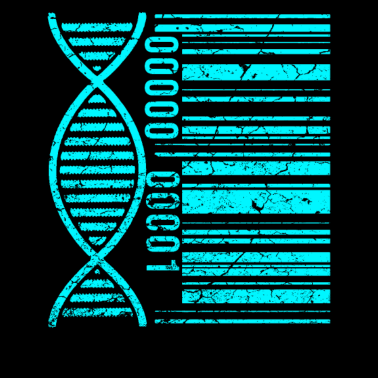 Motiv DNA DNS Biologie Wissenschaft Chemie Code Nerd