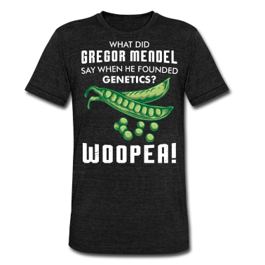 Bio LK T-Shirt - Biologie Biolehrer What Did Gregor Mendel Say