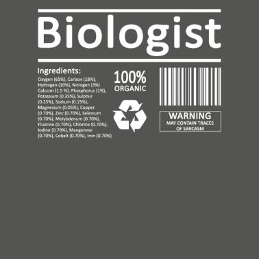 Motiv Biologe Biologie Student Wissenschaft Geschenk