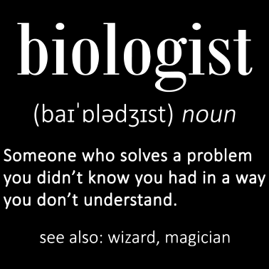 Motiv Biologe Biologie Student Wissenschaft Geschenk