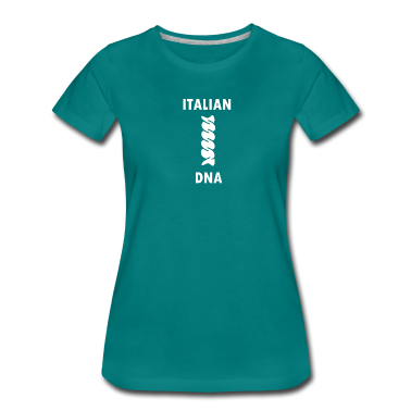 Bio LK T-Shirt - Italienische DNA Nudeln Biologie Biologe Science