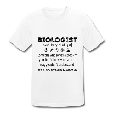Bio LK T-Shirt - Lustige Biologe Definition Biologie Wissenschaft G