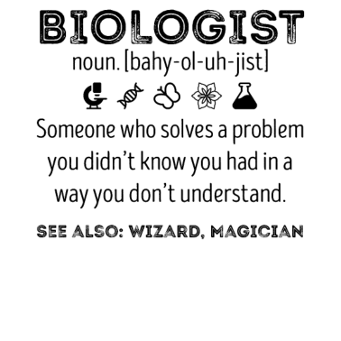 Motiv Lustige Biologe Definition Biologie Wissenschaft G