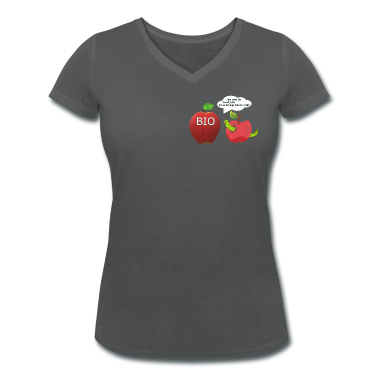 Bio LK T-Shirt - Bio Apfel mit Wurm