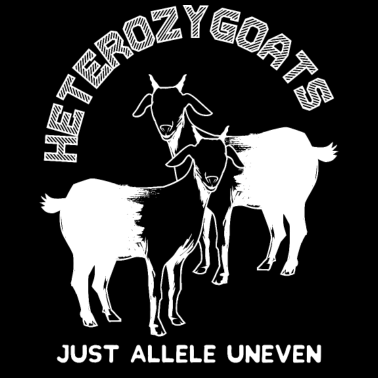 Motiv Lustiges Genetikgeschenk | Heterozygoats Just Allele