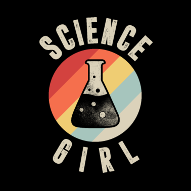 Motiv Future Science Girl Shirt Vintage Chemie