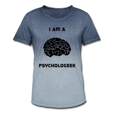 Bio LK T-Shirt - Ich bin ein Psychologeek, Gehirn, Psychologie