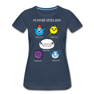 Bio LK T-Shirt - Immunsystem Zellen des Körpers, Biologie