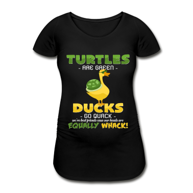 Bio LK T-Shirt - Spruch mit Ente und Schildkröte für Freundschaft