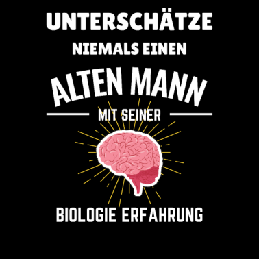 Motiv Biologie Professor Papa Opa Dozent Geschenk Shirt