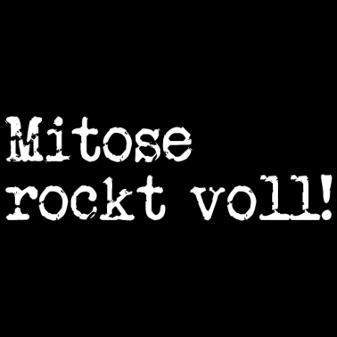 Motiv Mitose rockt voll! Lustiges Biologie Lehrer Idee