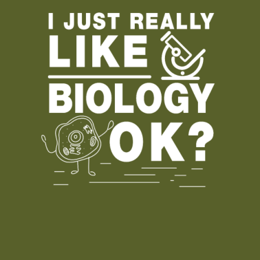 Motiv Lustiges Ich mag Biologie Nerd Mikroskop Geschenk