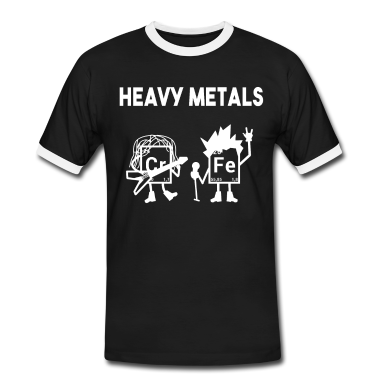 Bio LK T-Shirt - Heavy Metals Chemie Nerd Wortspiele Ella Lopez