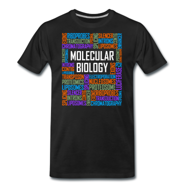 Bio LK T-Shirt - Molekularbiologische Wörter