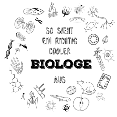 Motiv So sieht ein richtig cooler Biologe aus