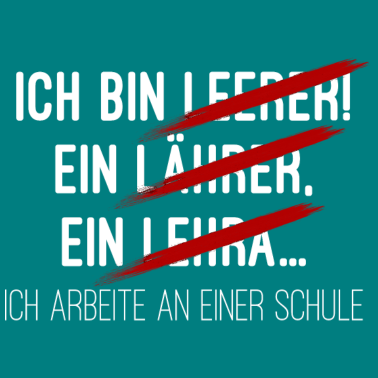 Motiv Auch Lehrer machen Fehler - Lustiges Schule Design
