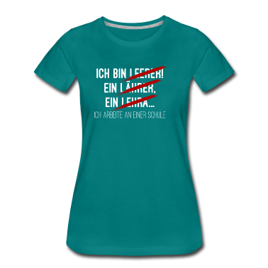 Bio LK T-Shirt - Auch Lehrer machen Fehler - Lustiges Schule Design